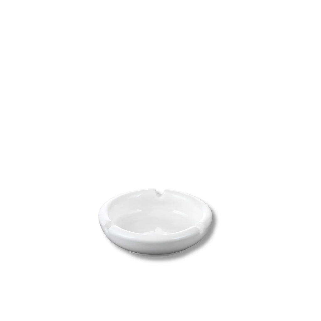 Wilmax Aschenbecher 10 cm Weiß aus Porzellan