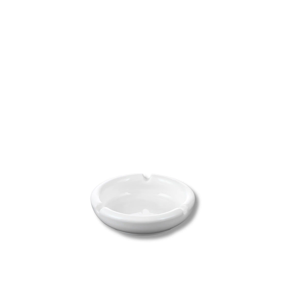 Wilmax Aschenbecher 10 cm Weiß aus Porzellan
