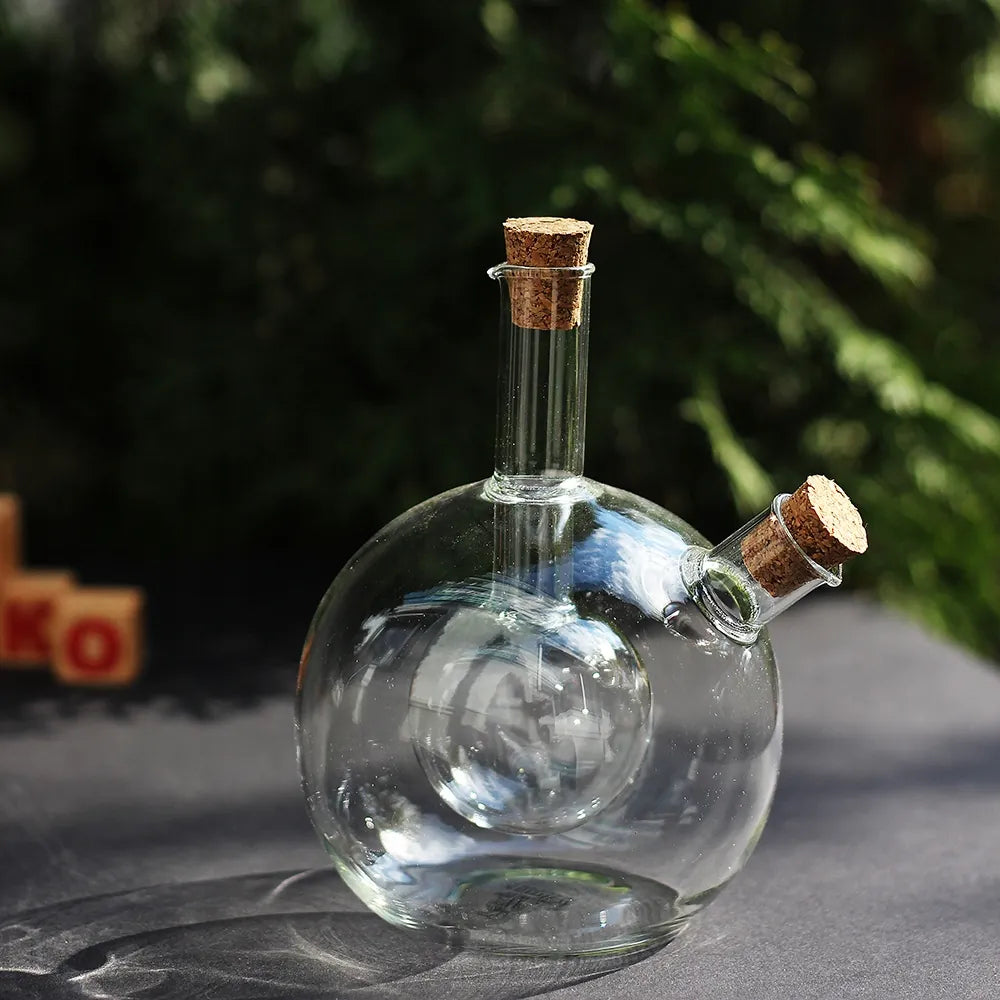 Wilmax Öl- und Essigflasche 300/60 ml Transparent aus Glas