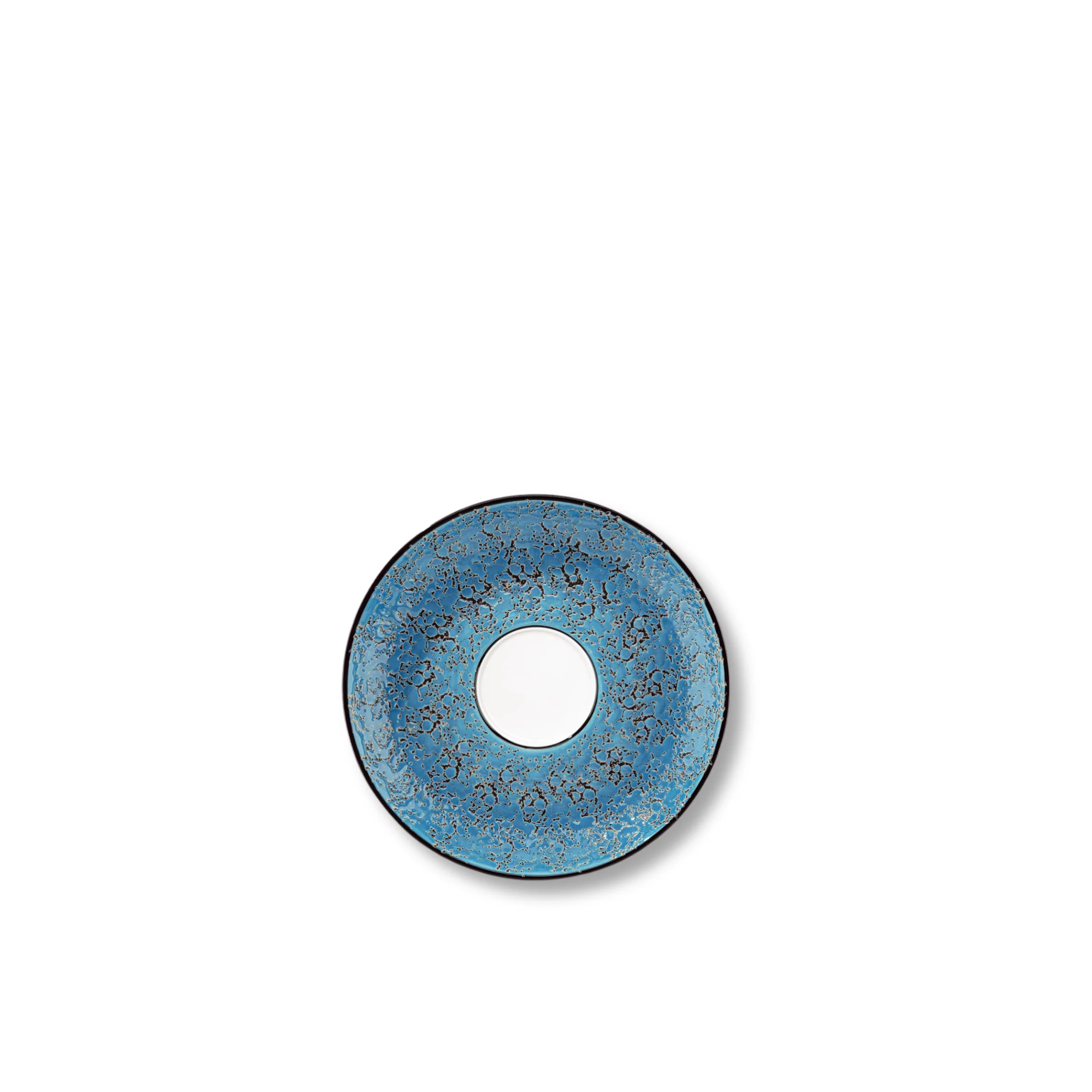 Wilmax Untertasse 15 cm Blau aus Porzellan