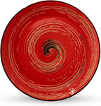 Wilmax Teller 20 cm Rot aus Porzellan