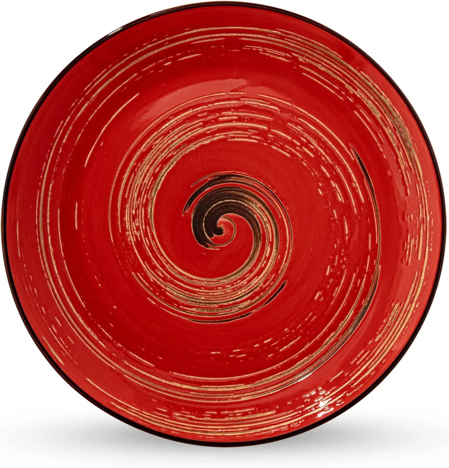 Wilmax Teller 20 cm Rot aus Porzellan