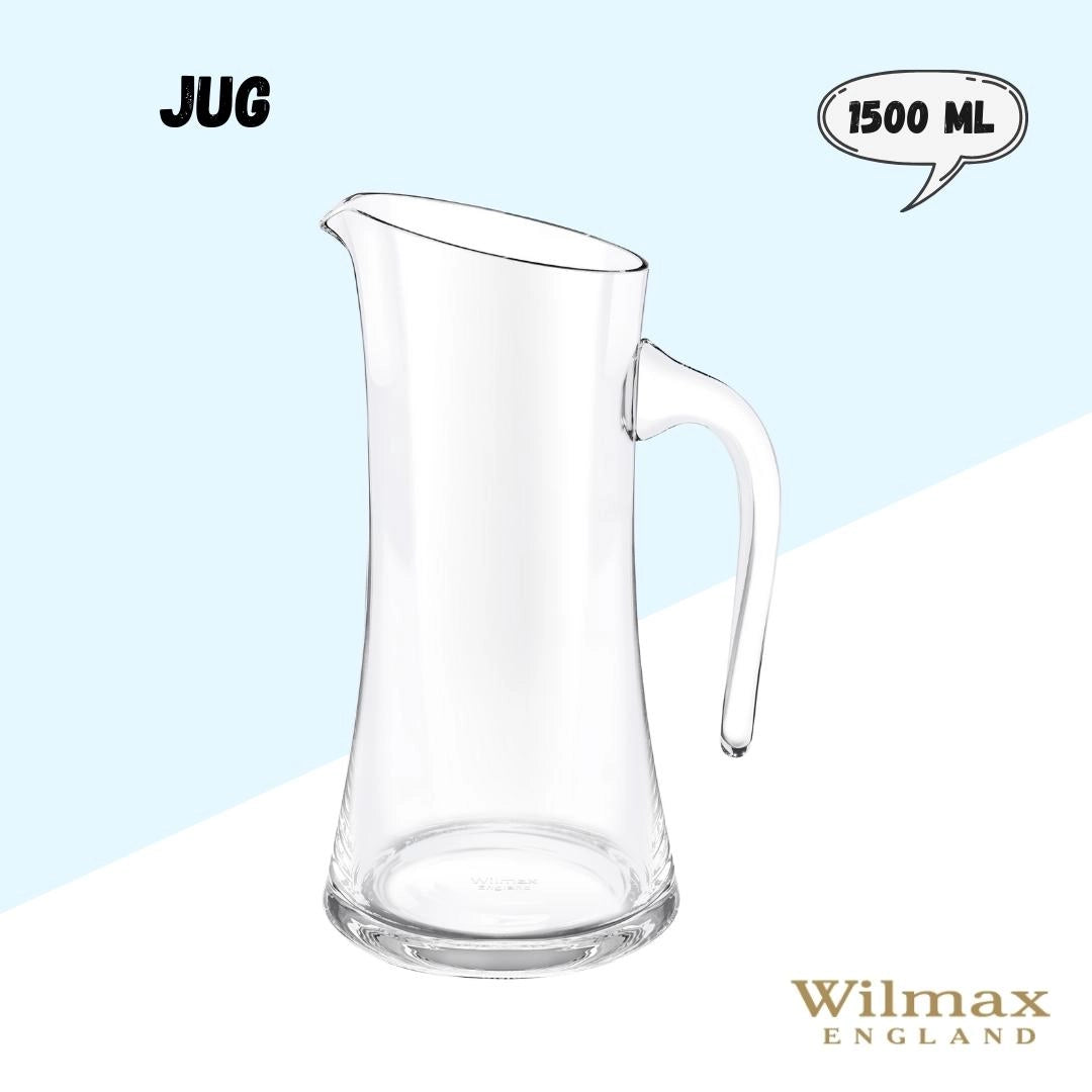 Wilmax Karaffe 1500 ml Kristallglas Transparent WL-888313/1C