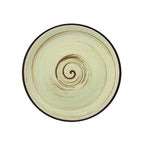Wilmax Untertasse 12 cm Pistazie Porzellan WL-669134/B