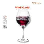 Wilmax Chardonnay Weinglas 800 ml 2er-Set Transparent aus Wilmax Crystalline-Serie