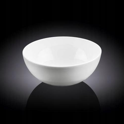 Wilmax Schale 14 cm 600 ml Weiß aus Porzellan