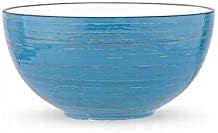 Wilmax Schale 600 ml 13,5 cm Blau aus Porzellan