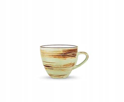 Wilmax WL-669135/A Porzellan Tasse, Pistazie, 190mL Kapazität