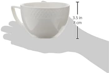 Wilmax WL-880109/2C Porzellan Jumbo Becher, Weiss, 500mL Kapazität, 2 Stück