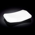 Wilmax ServierPlatte 25,5 × 15 cm Weiß aus Porzellan