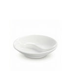 Wilmax Sojaschale mit Unterteilung 9 cm Weiß aus Porzellan
