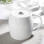 Wilmax Becher 400 ml Weiß aus Porzellan