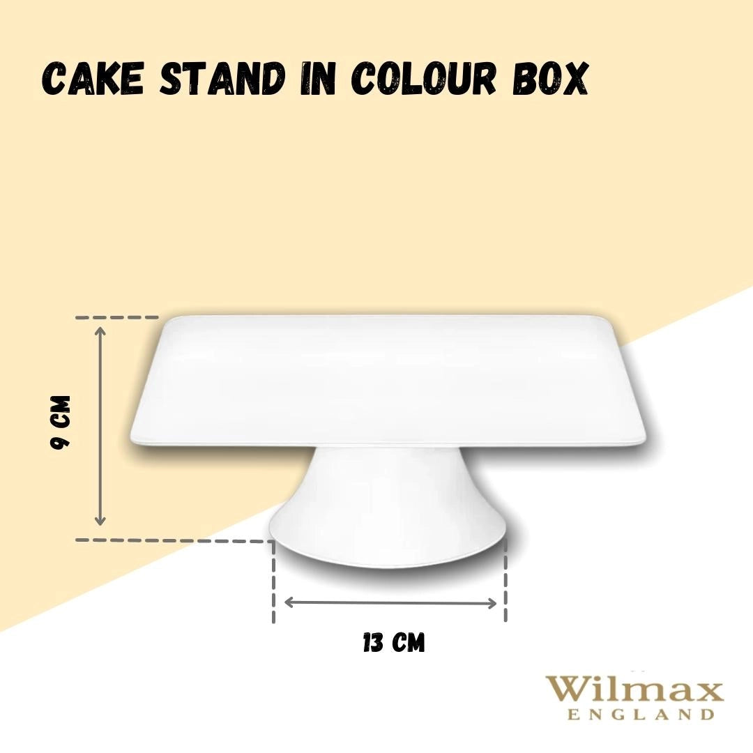 CAKE STAND  28 x 28 x 9 CM     IN COLOUR BOX