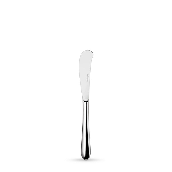 Wilmax Buttermesser 17 cm Silber aus Edelstahl
