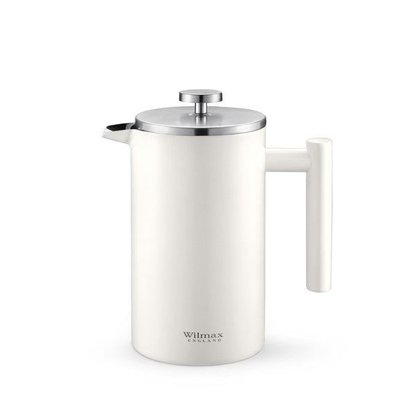 Wilmax French Press 1000 ml aus Edelstahl
