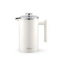 Wilmax French Press 1000 ml aus Edelstahl