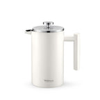 Wilmax French Press 1000 ml aus Edelstahl
