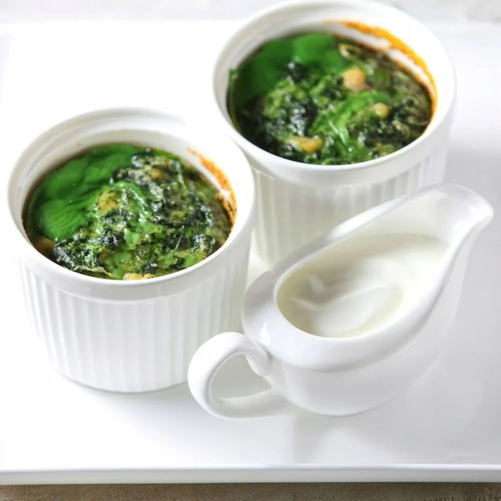 Wilmax Ramekin Ø 8,5 cm 260 ml Weiß aus Porzellan