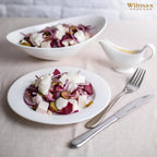 Wilmax Dessertteller 20 cm Weiß aus Porzellan