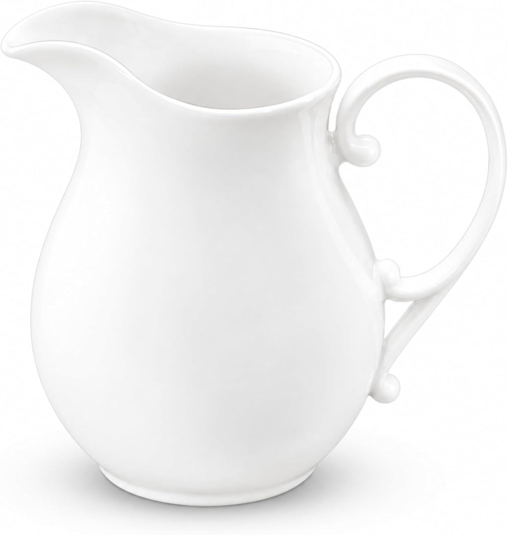 Wilmax Krug 830 ml Weiß aus Porzellan