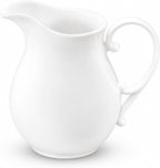 Wilmax Krug 830 ml Weiß aus Porzellan