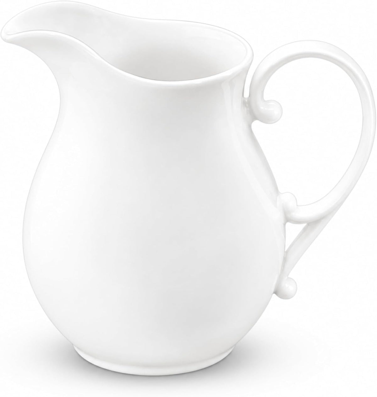Wilmax Krug 830 ml Weiß aus Porzellan