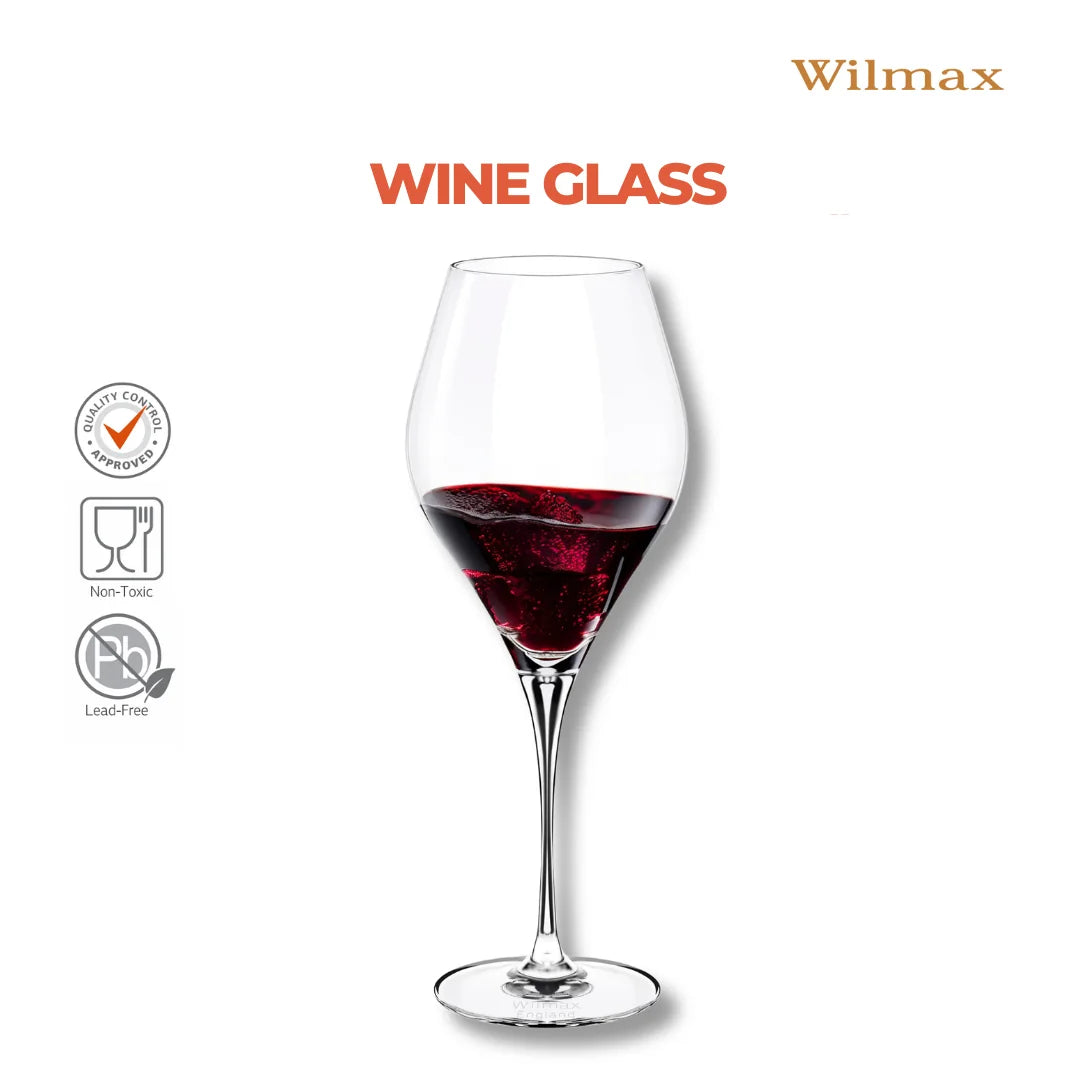 Wilmax Weinglas konisch 440 ml 2er-Set Transparent aus Wilmax Crystalline-Serie