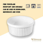Wilmax Ramekin 400 ml Porzellan Weiß WL-996136/A