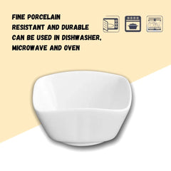 Wilmax Porzellanschale, 9 x 9 cm, 140 ml, WL-992425/A