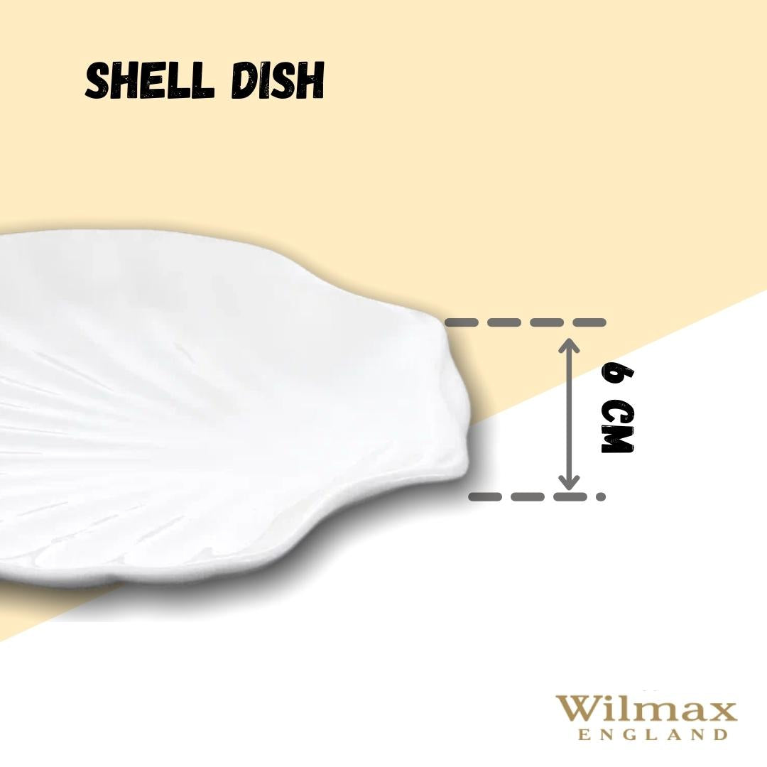 Wilmax Schale 13 cm aus Porzellan, Weiß WL-992010/A
