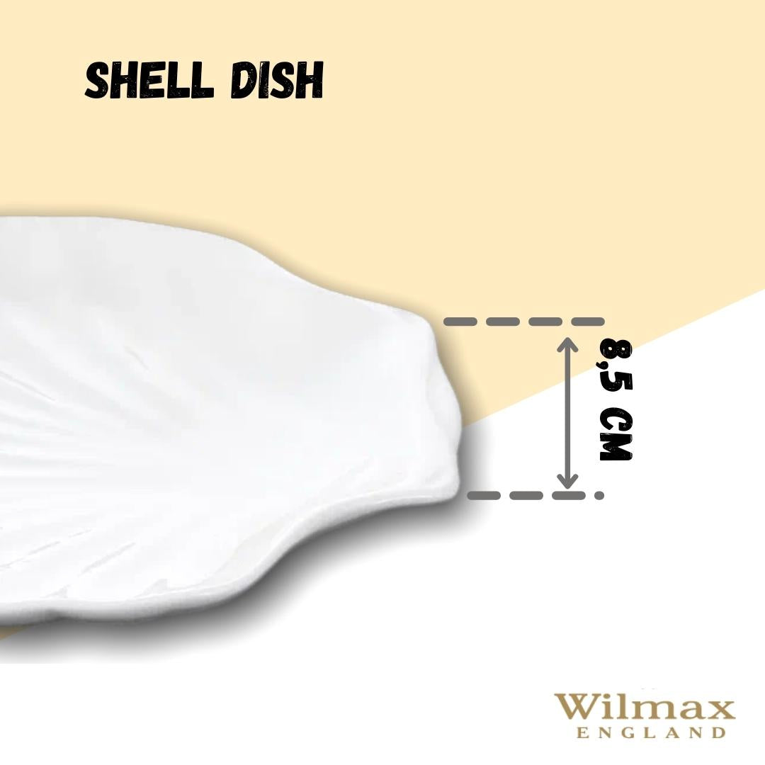 Wilmax Schale 18 cm aus Porzellan, Weiß WL-992012/A
