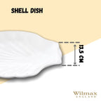Wilmax Schale 25.5 cm aus Porzellan, Weiß WL-992014/A