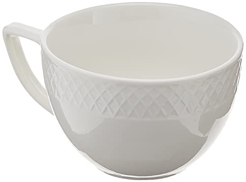 Wilmax WL-880109/2C Porzellan Jumbo Becher, Weiss, 500mL Kapazität, 2 Stück