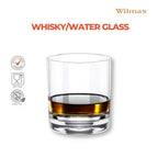 Wilmax Whiskyglas 300 ml 6er-Set Transparent aus Wilmax Crystalline-Serie