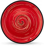 Wilmax Tasse 190 ml Rot aus Porzellan