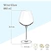 CHARDONNAY GLASS  880 ML  SET OF 2 IN COLOUR BOX