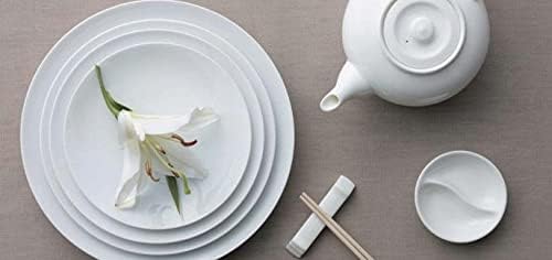 Wilmax Mehrzweck-Untertasse 14 cm Weiß aus Porzellan