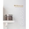 WILMAX | WL-888512/A Glasbehälter mit Metalldeckel | 3-er Set 600 ML