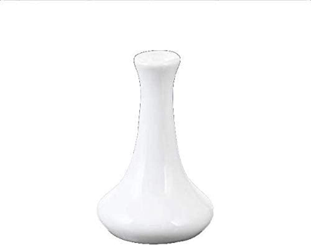 Wilmax WL-996000/A Porzellan Vase, Weiss, 9cm Breite, 14cm Höhe