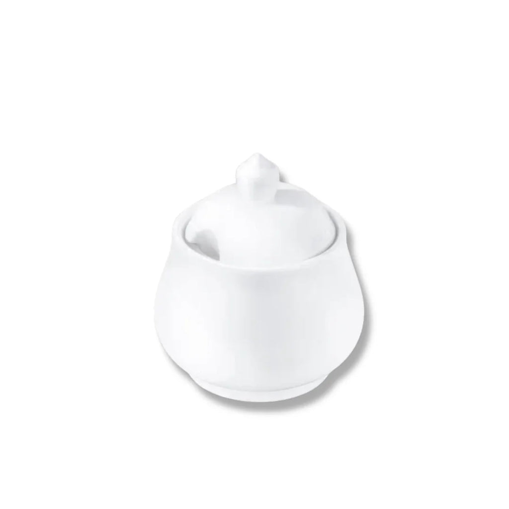 Wilmax Zuckerdose 340 ml Weiß Porzellan WL-995019/1C