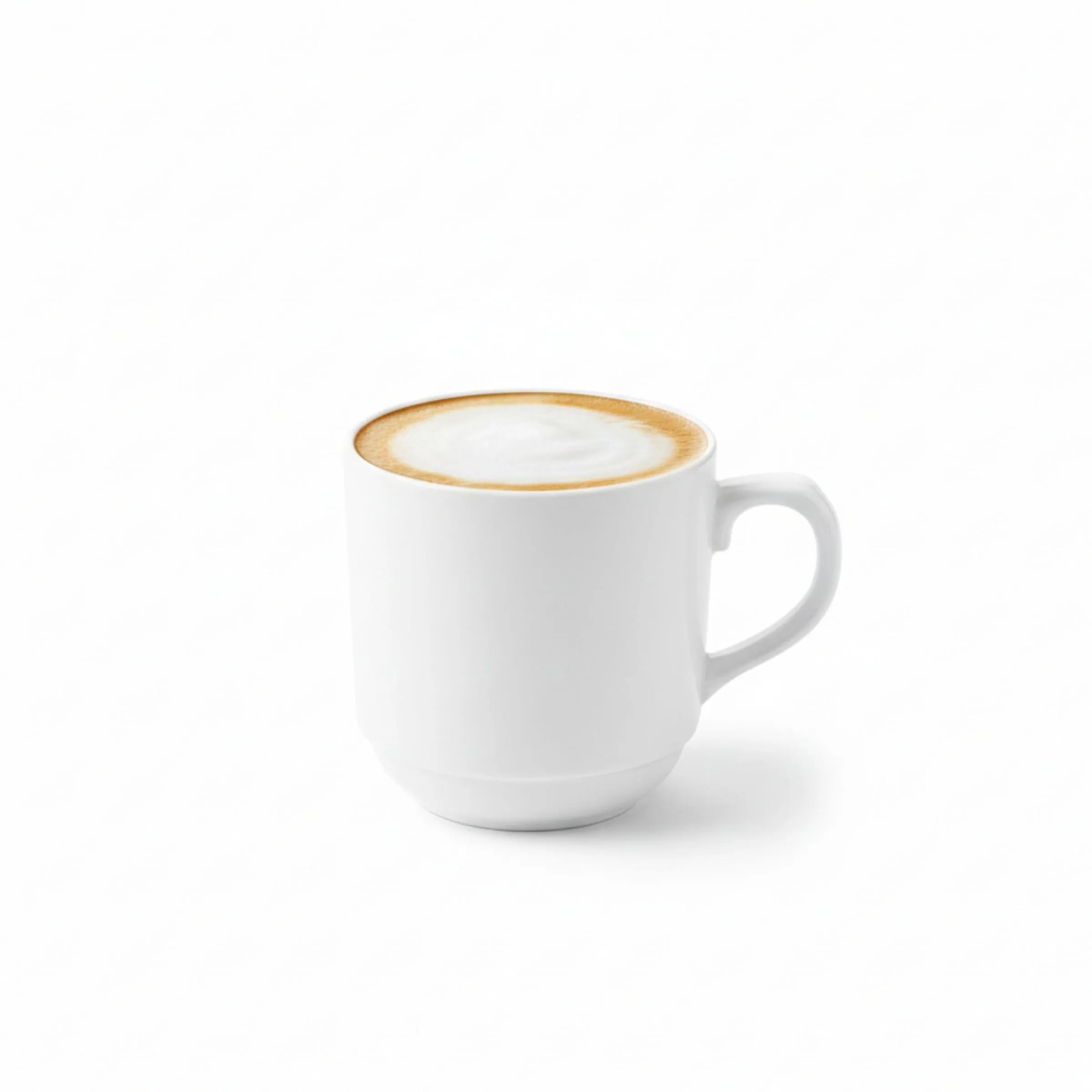 Wilmax Tasse 250 ml Weiß aus Porzellan