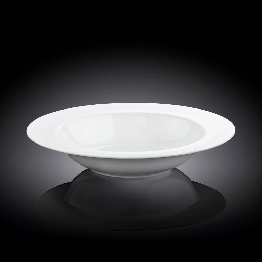 Wilmax Tiefer Teller 23 cm 450 ml Weiß aus Porzellan
