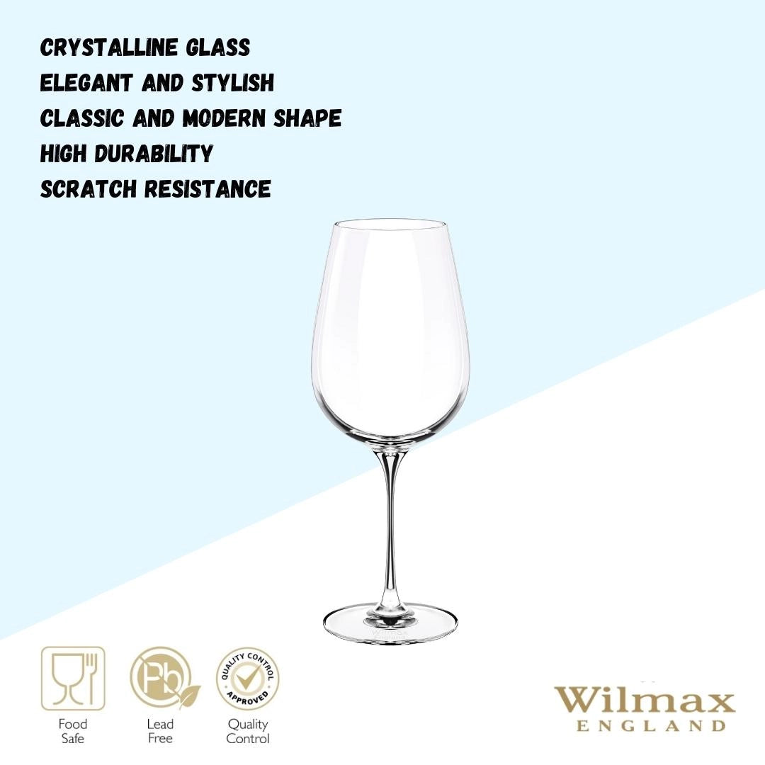Wilmax Weinglas Stella Kristallglas 700 ml 2er-Set WL-888035/2C