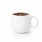 Wilmax Tasse 400 ml Weiß aus Porzellan