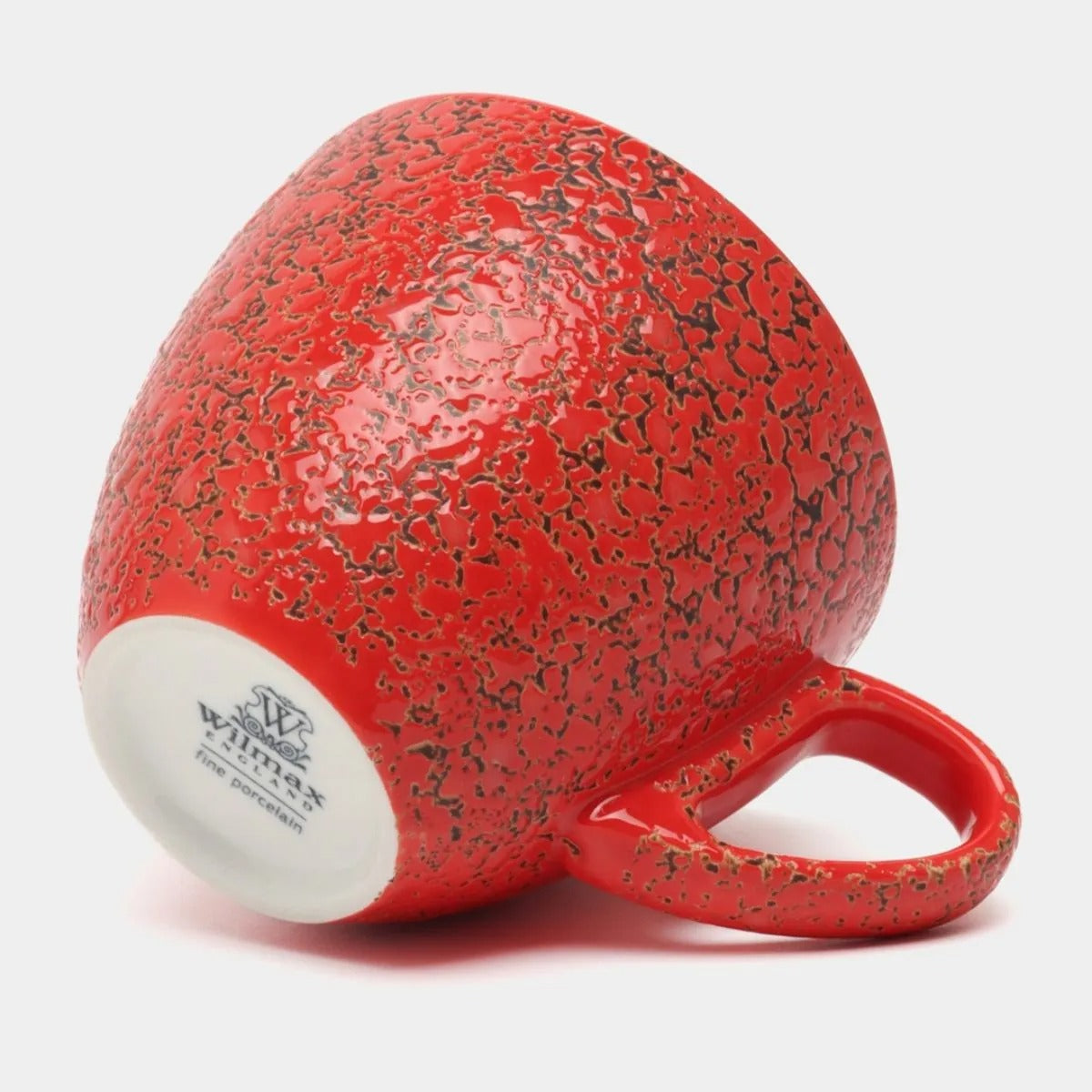 Wilmax Tasse 300 ml Rot aus Porzellan