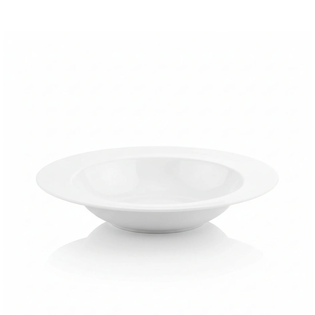 Wilmax Tiefer Teller 23 cm 450 ml Weiß aus Porzellan
