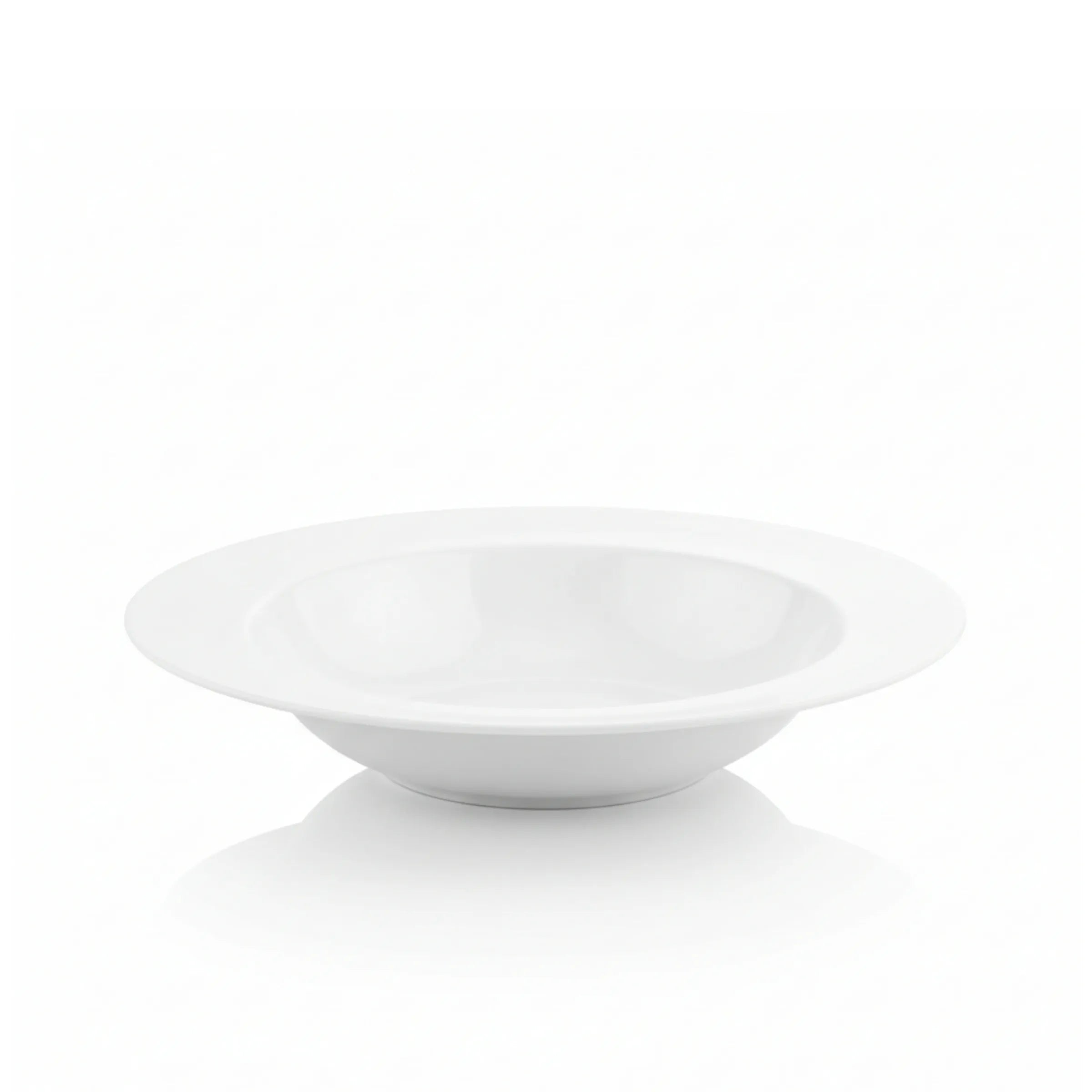 Wilmax Tiefer Teller 23 cm 450 ml Weiß aus Porzellan