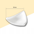 Wilmax Teller 19 cm Weiß aus Porzellan