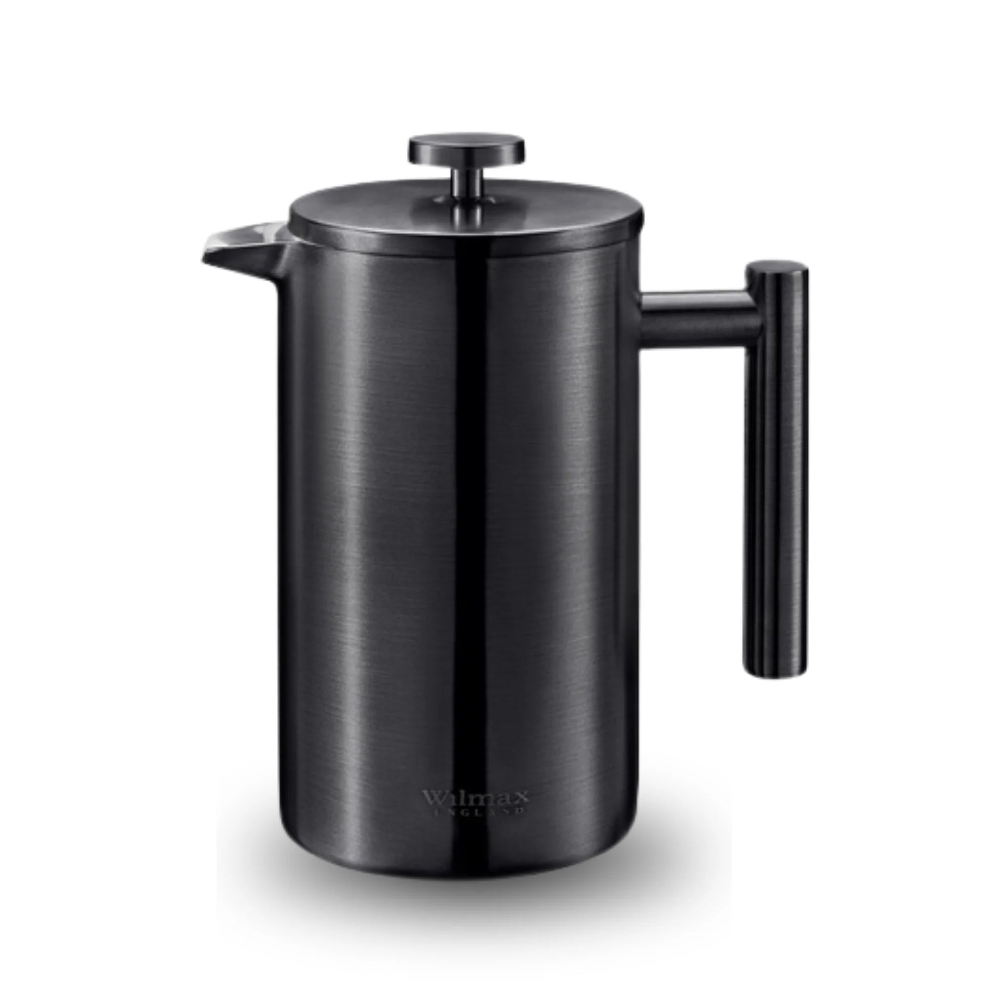 Wilmax French Press 1000 ml aus Edelstahl
