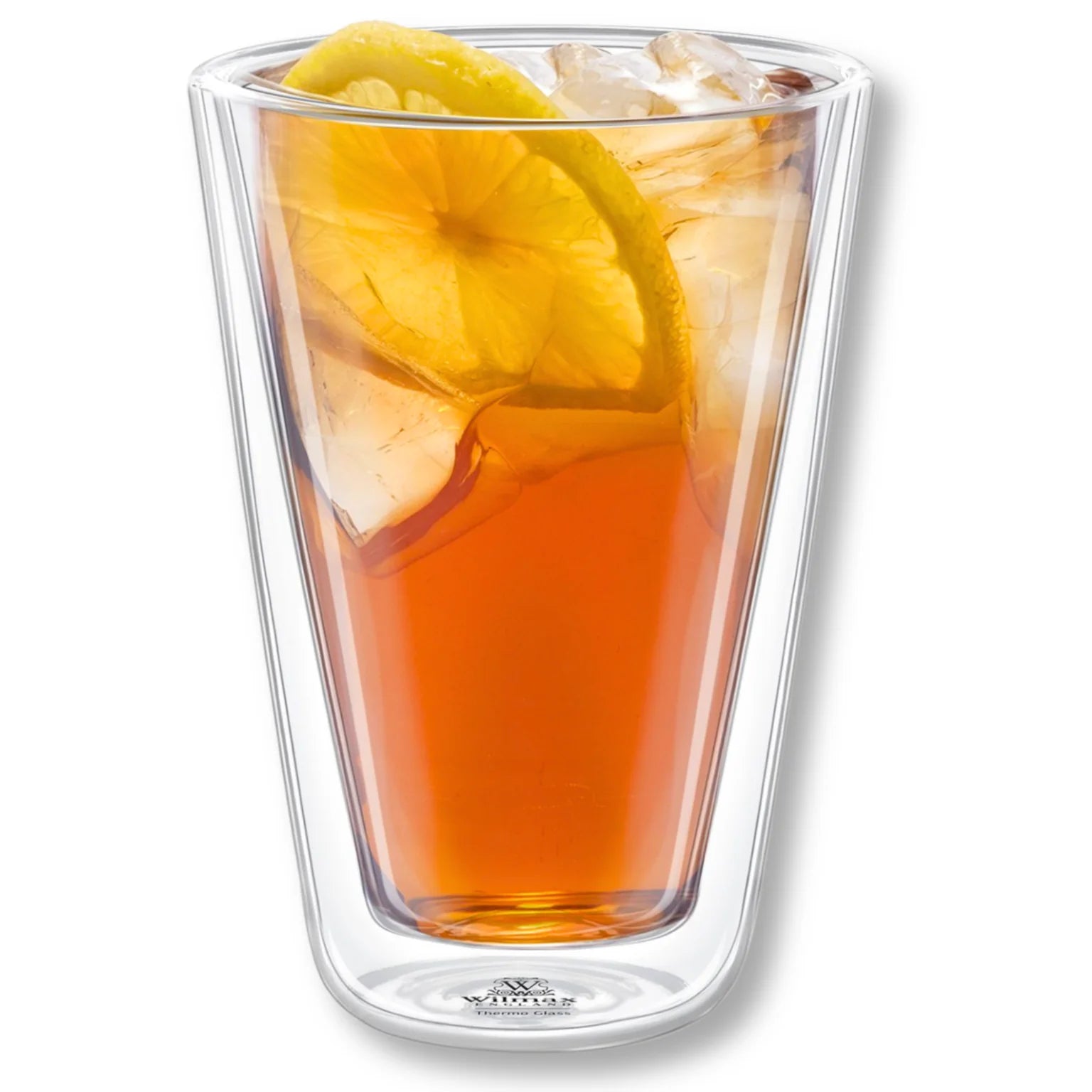 Wilmax Doppelwandiges Glas 250 ml Transparent